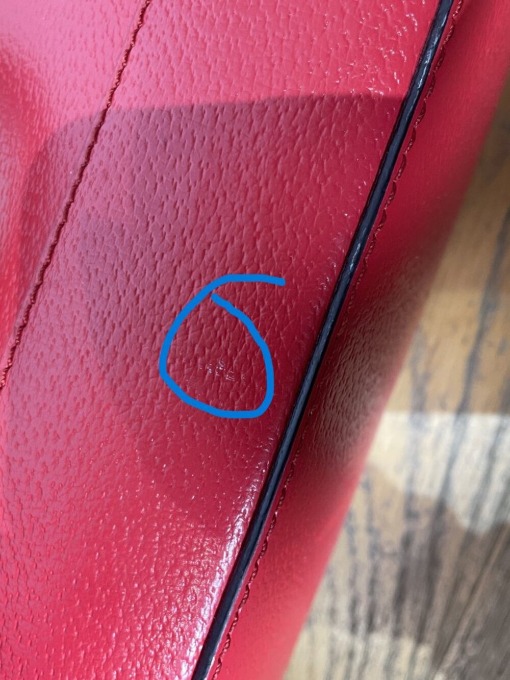 Kate Spade New York Wellesley Rachelle satchel in Cherry Red - Picture 8 of 13